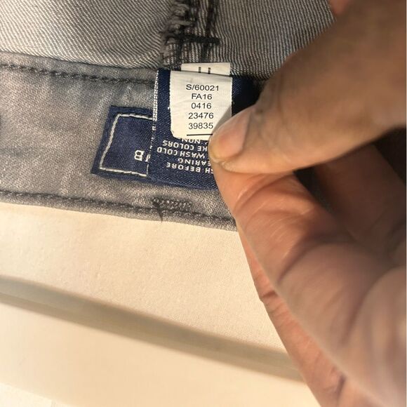 Charter Club Women’s Jeans Lexington Gray Washed Straight Leg Size 12 - Picture 11 of 17